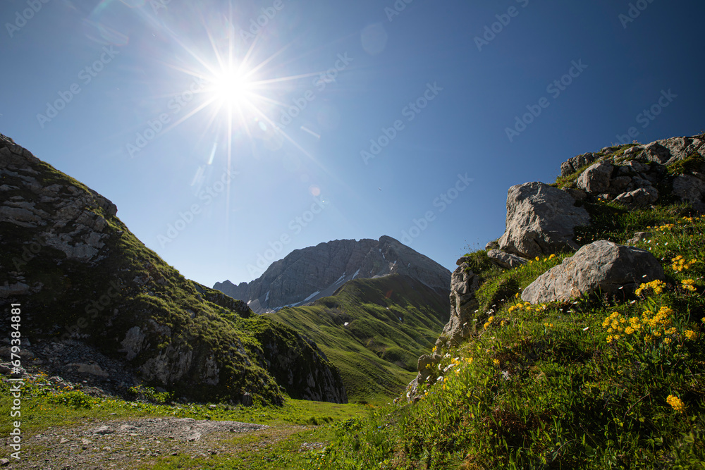 Obraz premium Alpen_Frühling