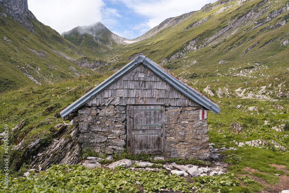 Hütte im Alpstein