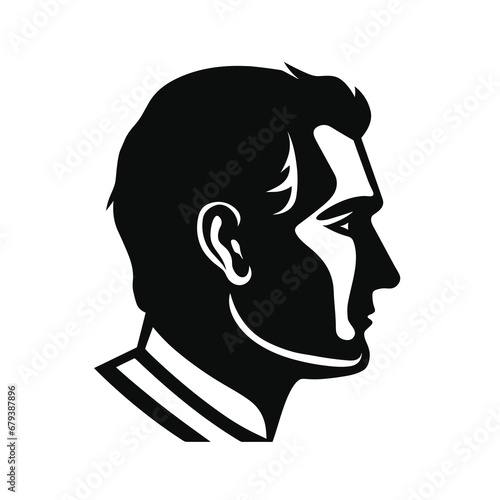 silhouette of a person, Julius Caesar, men, man, 