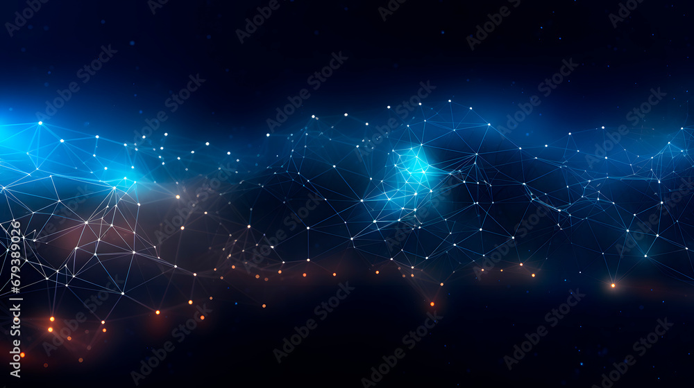 Abstract futuristic network lines background. Network technology abstract concept wallpaper Abstract futuristic network lines background. Network technology abstract concept wallpaper
