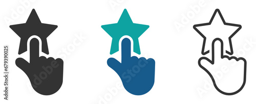  Trustworthy vector flat icons. Credibility vector signs