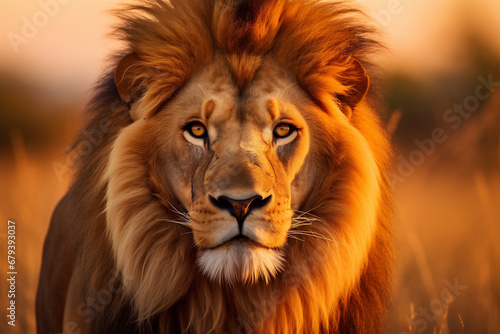 close up of lion © Stefano