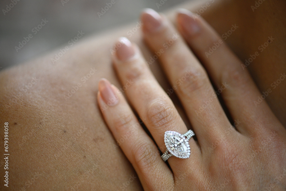 Engagement ring on hand, Ring on hand Engagement ring on hand, Ring on hand