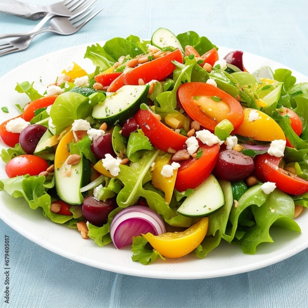 flat lay heathy cooking. food in a plate flat lay heathy cooking. food in a plate