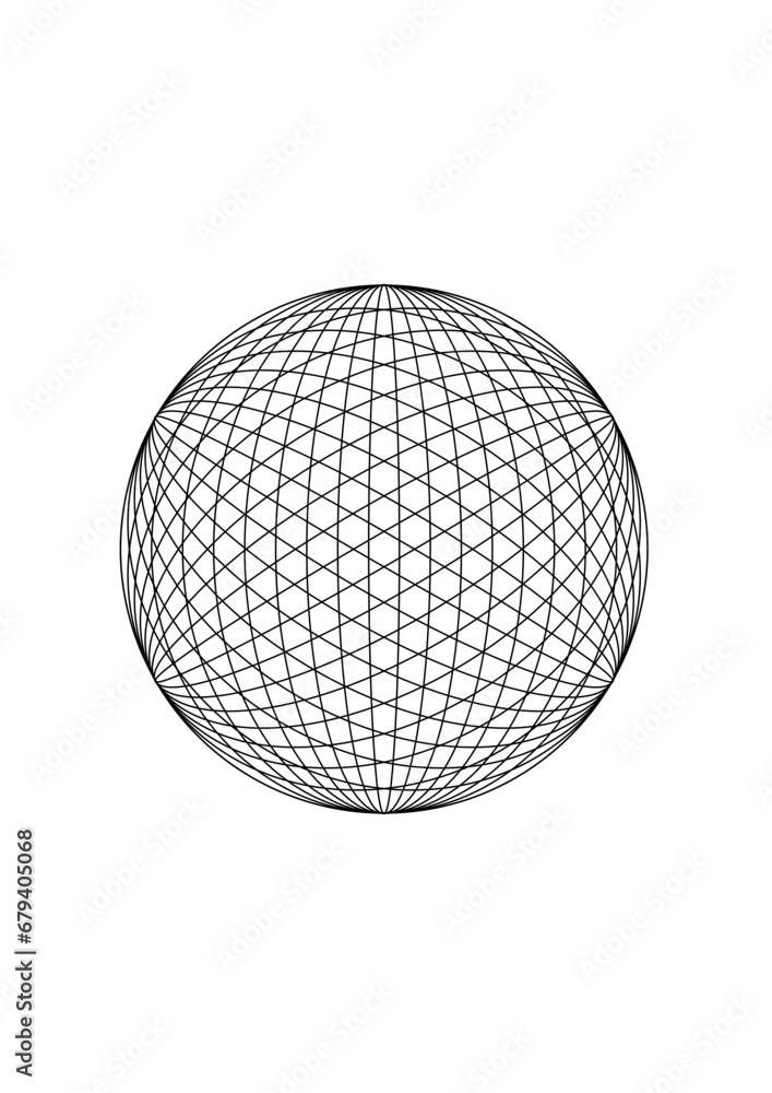 Kreisfläche gefüllt mit einem hexagonalen abstrakten netzartigen linienmuster, modern art
Kreisfläche gefüllt mit einem hexagonalen abstrakten netzartigen linienmuster, modern art