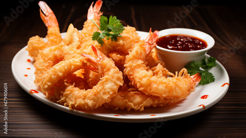 Crunchy Shrimp Tempura with Dipping Sauce