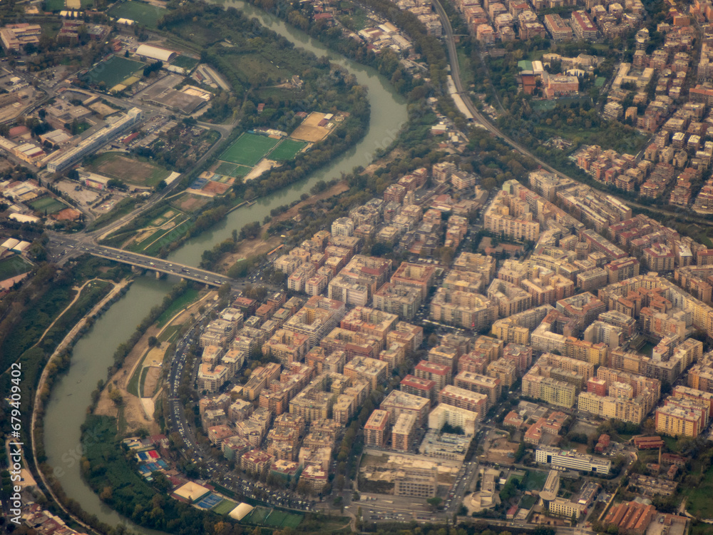 Visuale aerea di Roma Capitale 304