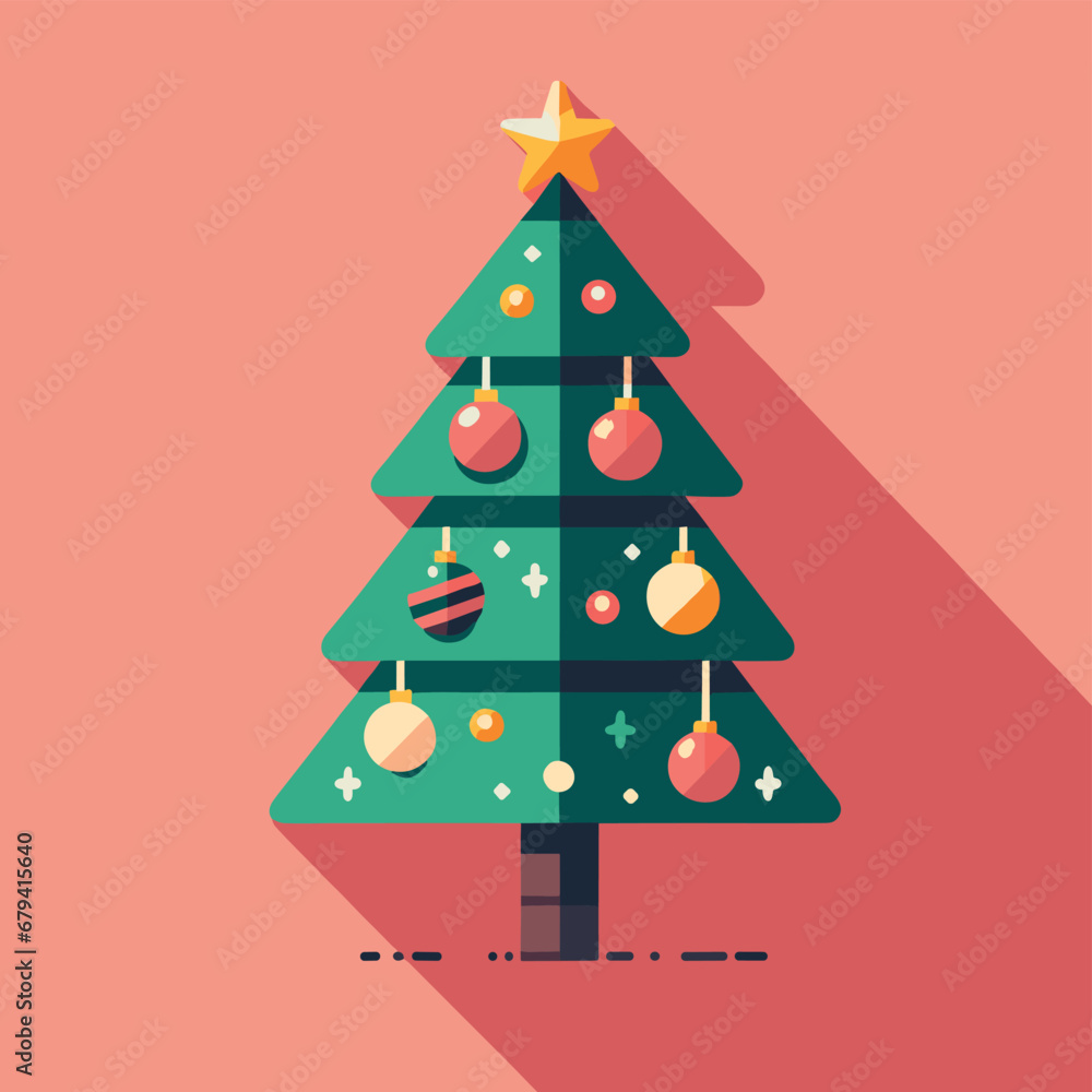 Christmas tree, Santa Claus, gifts, Nativity, reindeer, snow