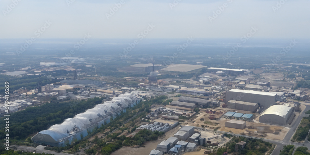 Obraz premium Industrial zone