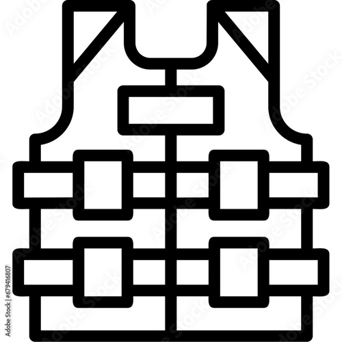 Bulletproof vest Icon