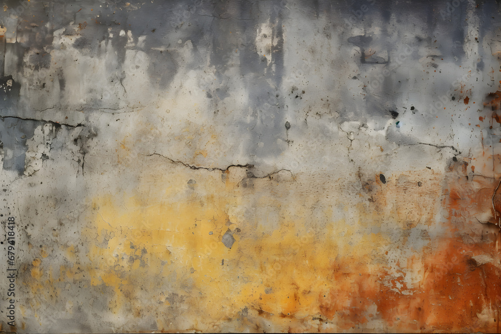 A grunge background with a mix of textures and layers creating a raw edgy and urban feel.