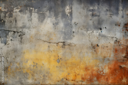 A grunge background with a mix of textures and layers creating a raw edgy and urban feel.