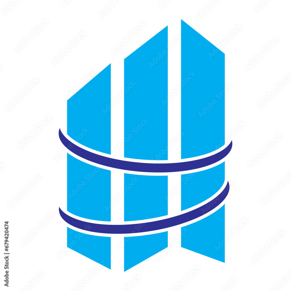 Financial business logo or financial graphic logo.Logo for financial business results data.With icon design vector template illustration. Financial business logo or financial graphic logo.Logo for financial business results data.With icon design vector template illustration.