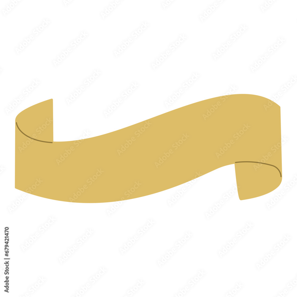 Gold ribbon element. Vector illustration. Suitable for wedding invitation, aesthetic decoration, social media post, banner, promotion, advertising, etc. Gold ribbon element. Vector illustration. Suitable for wedding invitation, aesthetic decoration, social media post, banner, promotion, advertising, etc.