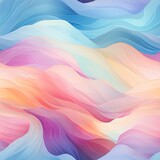 Abstract colorful background with waves with generative ai