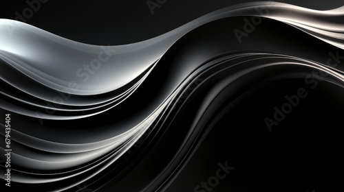 Abstract Curve Curves Black Background, Abstract Background, Effect Background HD For Designer