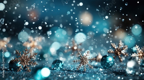 Blurred Winter Snow Background, Abstract Background, Effect Background HD For Designer