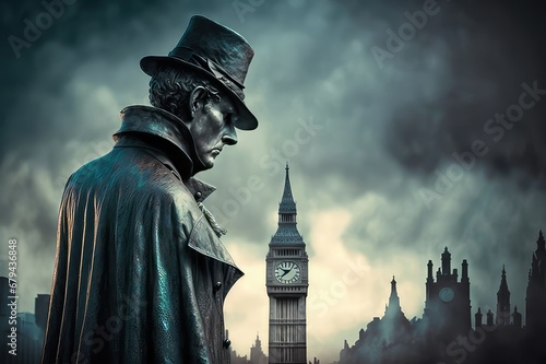Sherlock Holmes statue