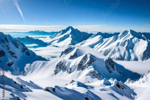 winter mountain landscape © Malik