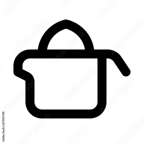 squeezer line icon 