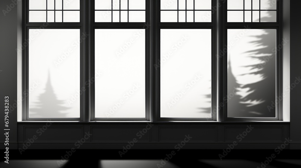 Fototapeta premium Shadow Overlay Window, Abstract Background, Effect Background HD For Designer