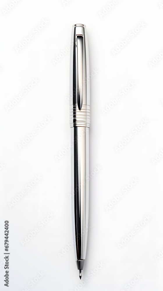 Pen on a clean table, product presentation Pen on a clean table, product presentation