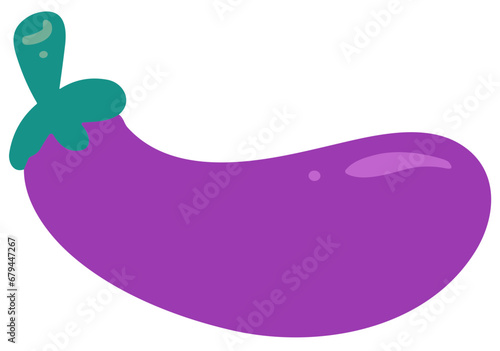 Eggplant cute illustration (ID: 679447267)