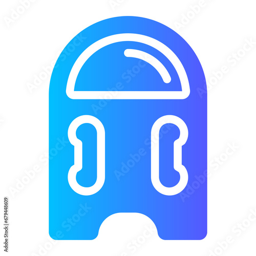 pool kickboard Gradient icon