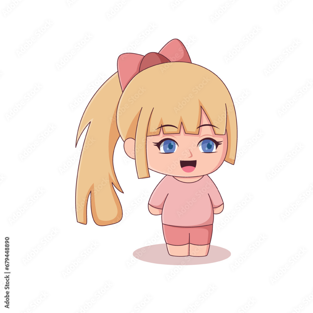 Chibi Anime Character Design Illustration Chibi Anime Character Design Illustration