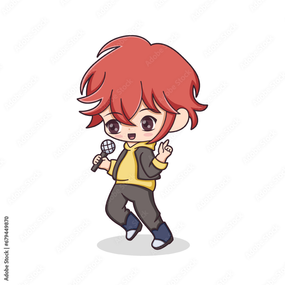 Chibi Anime Character Design Illustration Chibi Anime Character Design Illustration