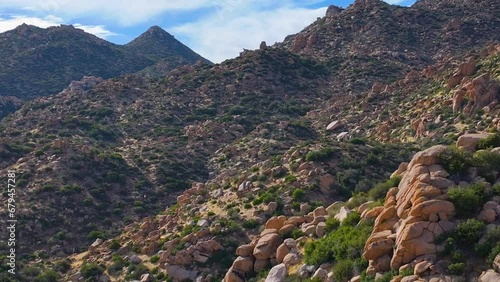 Pinnacles San Bernardino CA Wilderness Aerial Drone photo