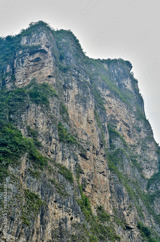 Fototapeta premium Cañón del Sumidero, Chiapas, Parque Nacional, RíoGrijalva, Pueblo Mágico, Chiapa de Corzo, Naturaleza, Aventura, México, ViajarFull, montañas