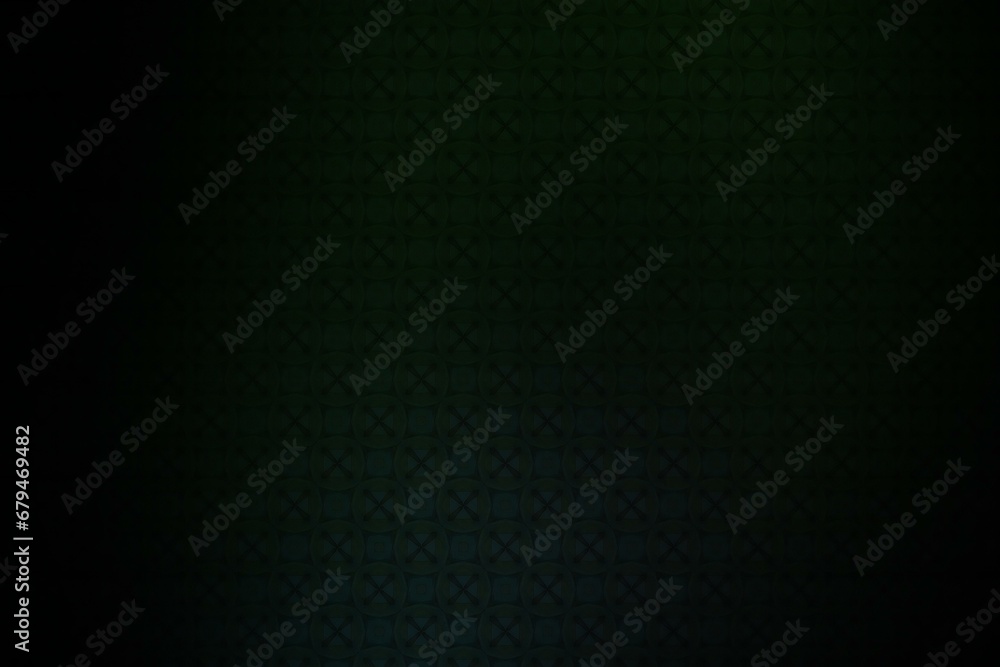 Dark green abstract background with a pattern of squares in the center