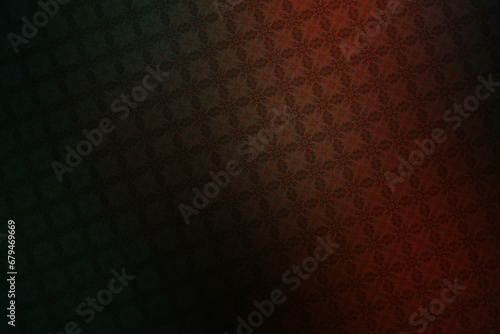 Illustration of a black and red background with a pattern in it