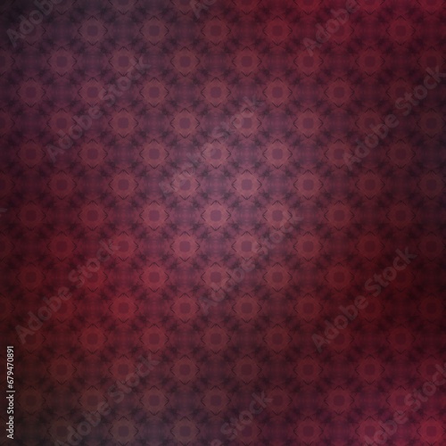 Seamless abstract pattern in red and black tones
