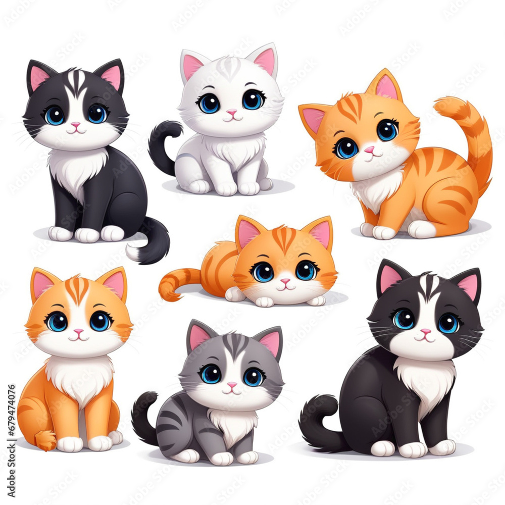 Cute cats collection Cute cats collection