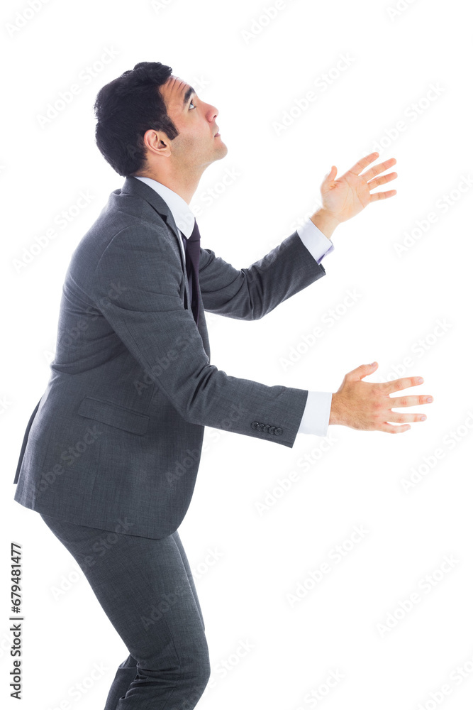 Digital png photo of biracial businessman standing on transparent background Digital png photo of biracial businessman standing on transparent background