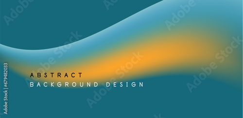 Abstract vector backdrop with fluid, geometric elements. Harmonious blend of form and color, evoking dynamic and captivating visual landscape for wallpaper, banner, background, landing page