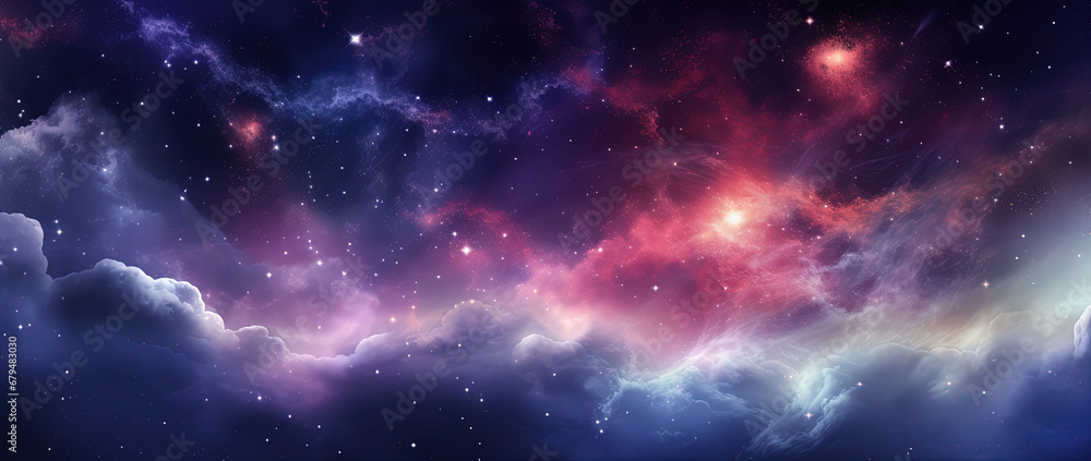 galaxy space wallpaper, in the style of dark violet colors background