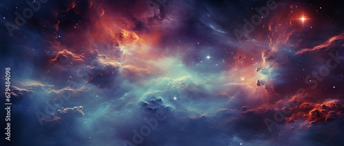 galaxy space wallpaper, in the style of dark violet colors background