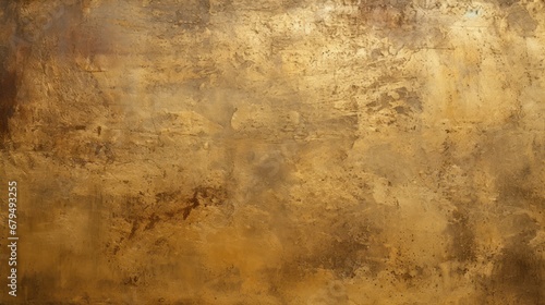 vintage wall gold background, Rusty backdrop. metal old grunge rusty texture, © Gasi