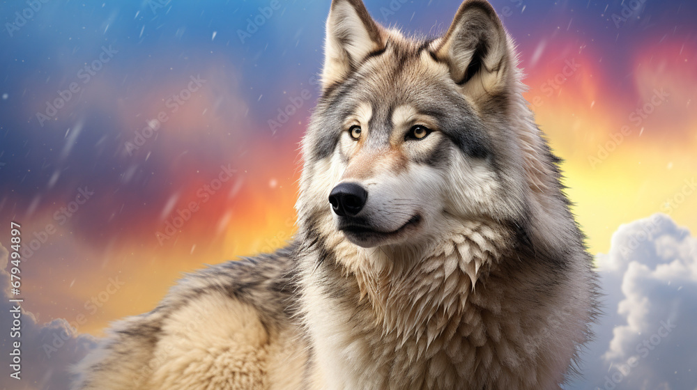 Obraz premium dog HD 8K wallpaper Stock Photographic Image 