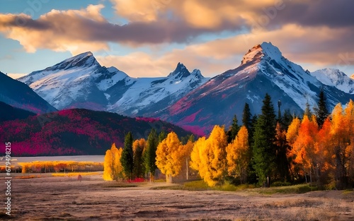 autumn in the mountains