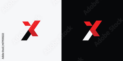 Design element set x vector icon