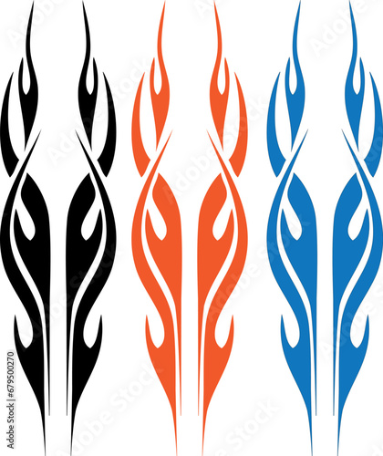 TRIBALES VECTORIZADOS VINILO SILUETA