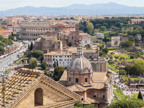 Views of beautiful Rome, Italy