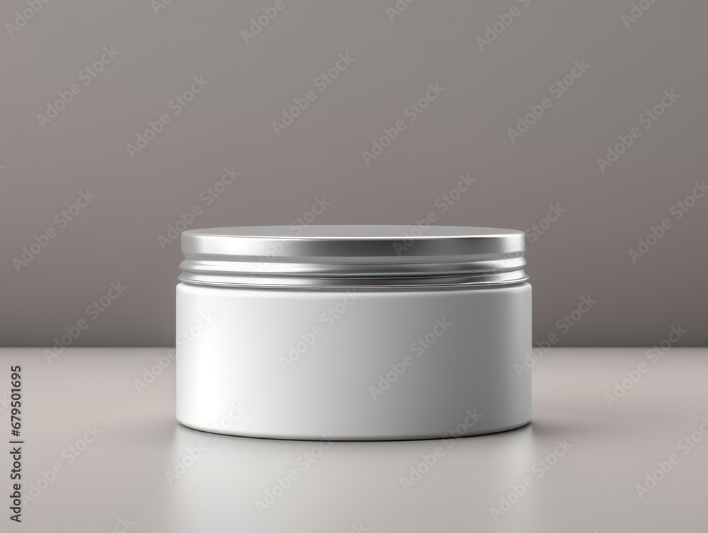 mock up Jar with a neutral background mock up Jar with a neutral background