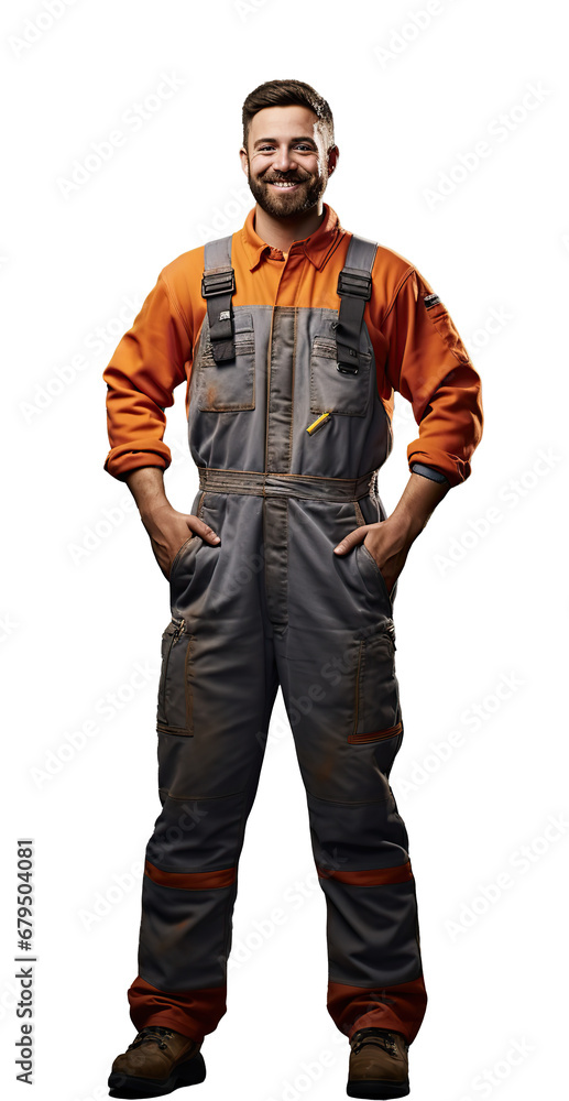 Auto mechanic, Isolated on a transparent background. Auto mechanic, Isolated on a transparent background.