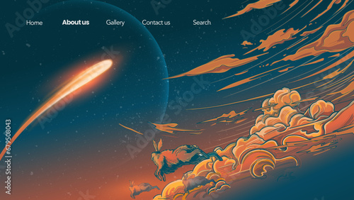 landing page Rabbits run