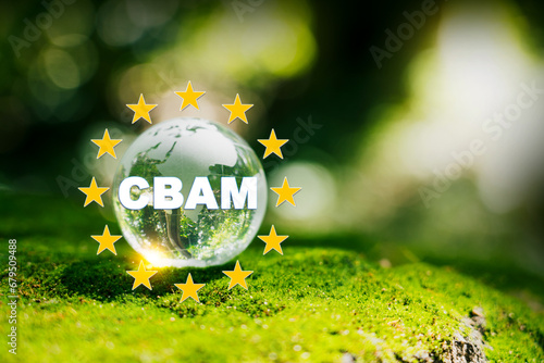 The first carbon-tariff system, the EU Carbon Border Adjustment Mechanism (CBAM). photo